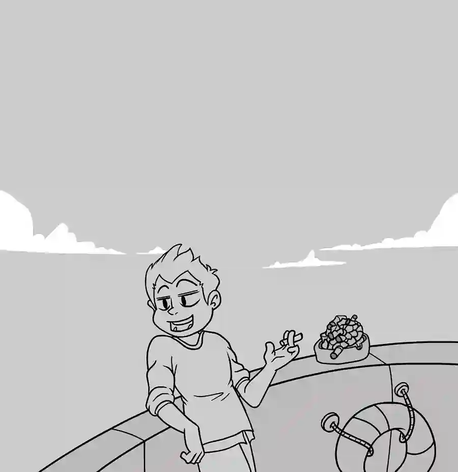 垃圾堆里的小美人鱼食烟