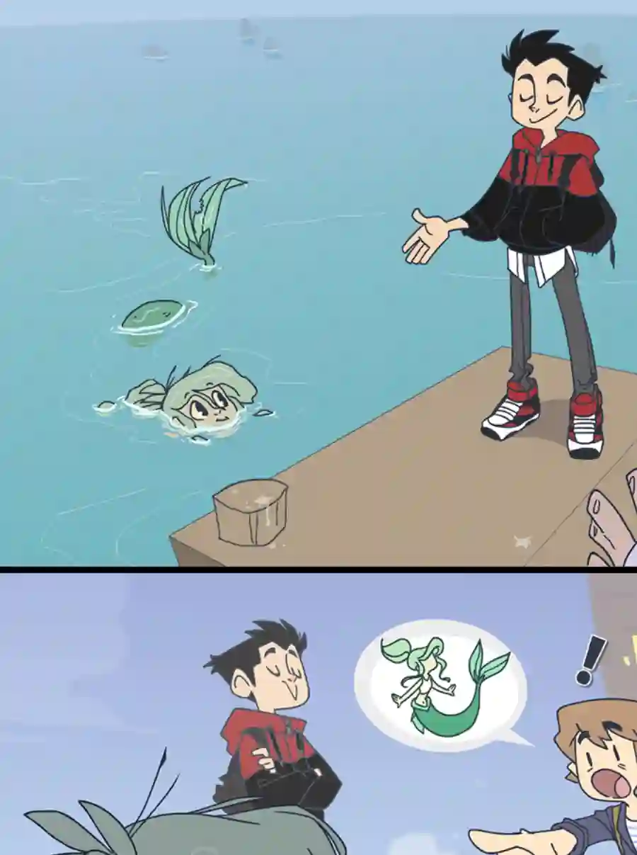 垃圾堆里的小美人鱼第28话