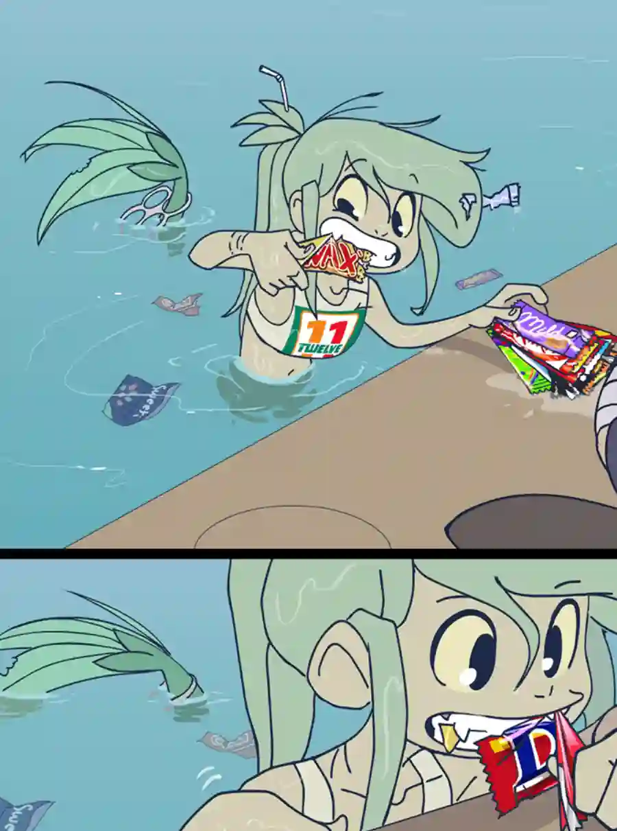 垃圾堆里的小美人鱼第33话