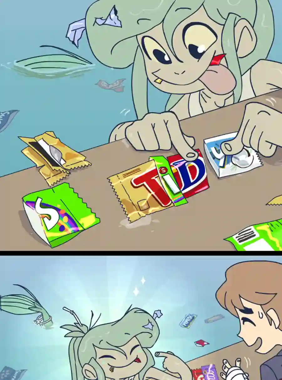 垃圾堆里的小美人鱼第33话