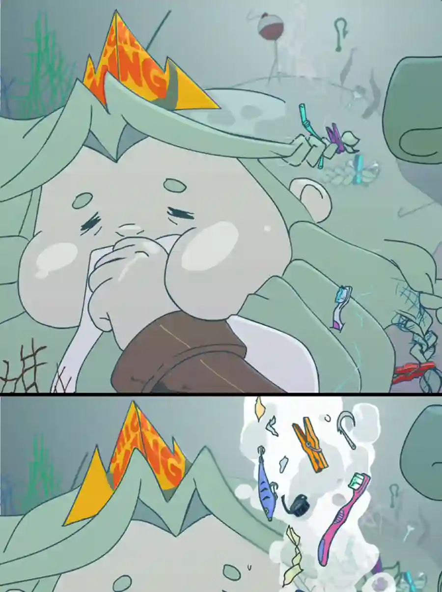 垃圾堆里的小美人鱼第35话