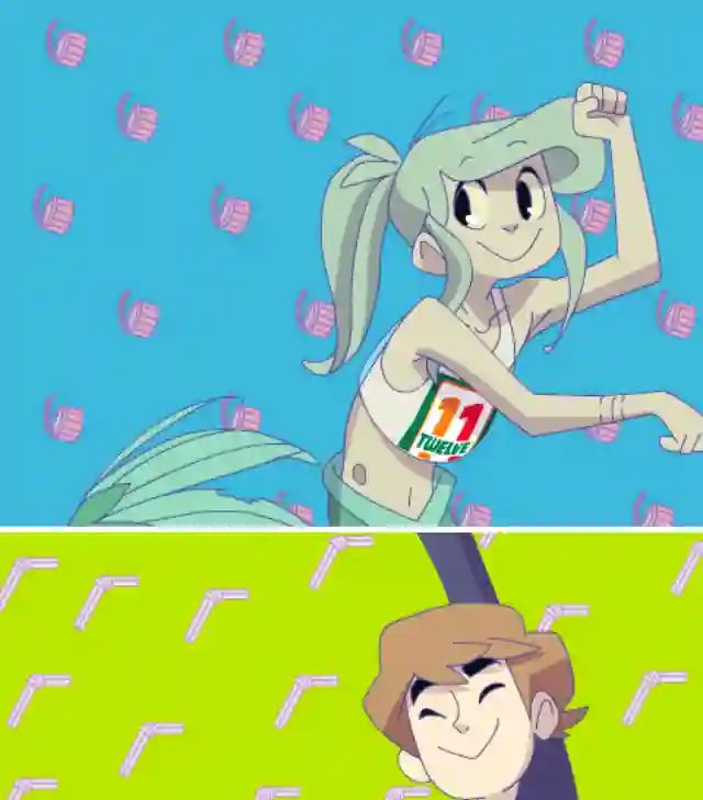 垃圾堆里的小美人鱼动图3