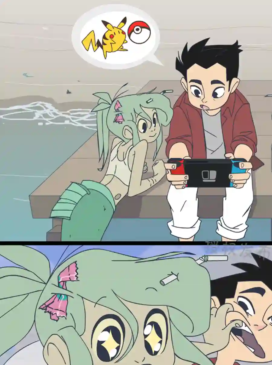 垃圾堆里的小美人鱼第40话