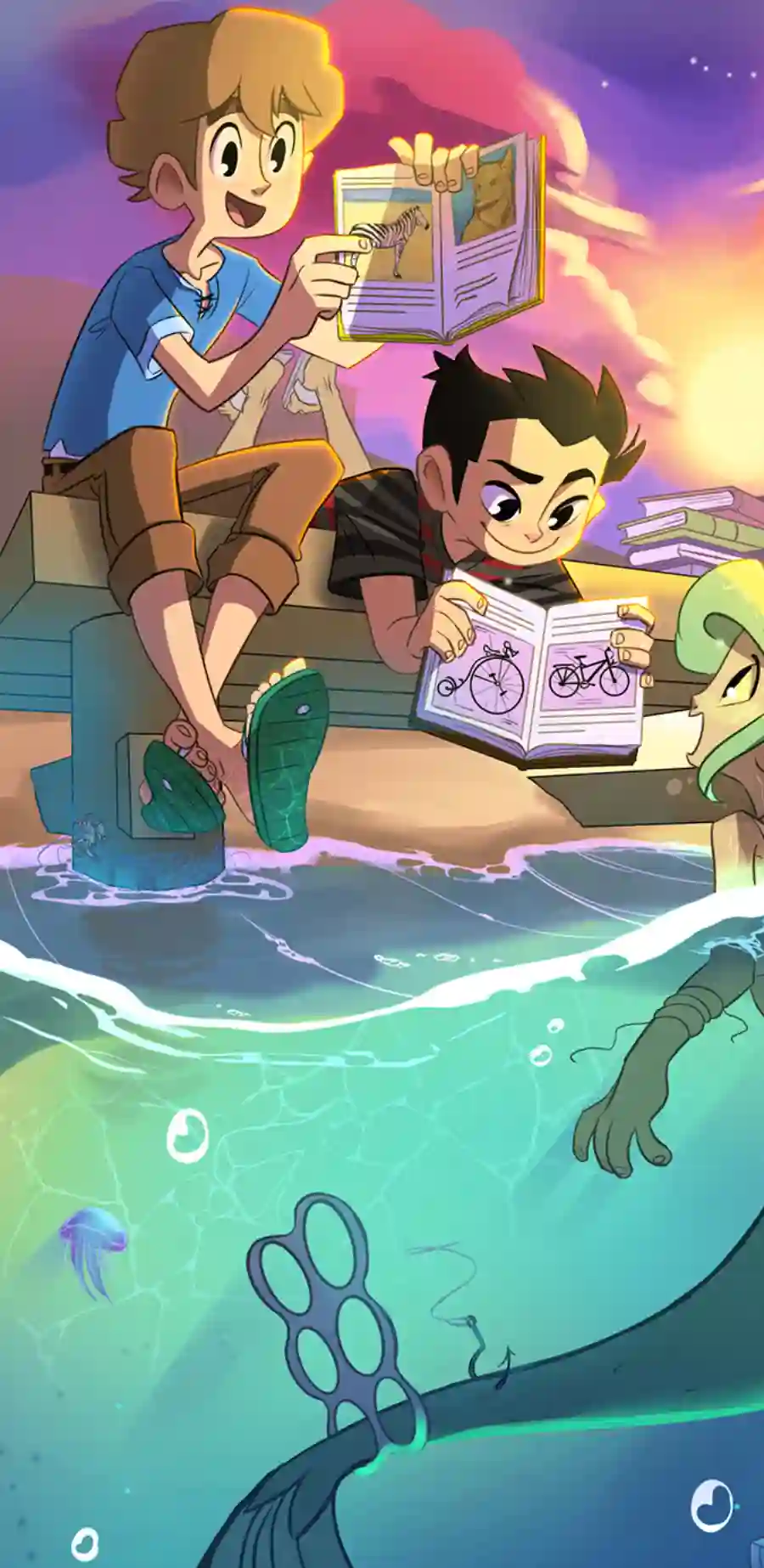 垃圾堆里的小美人鱼海报合作版