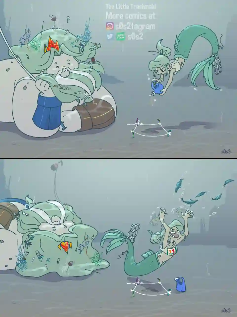 垃圾堆里的小美人鱼第53话