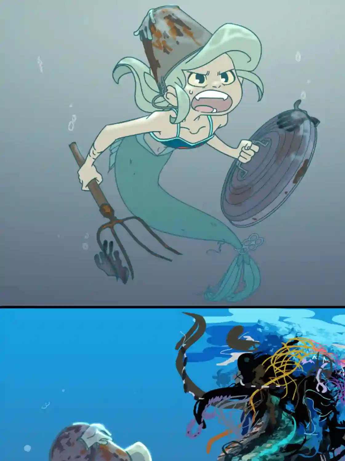 垃圾堆里的小美人鱼第70话