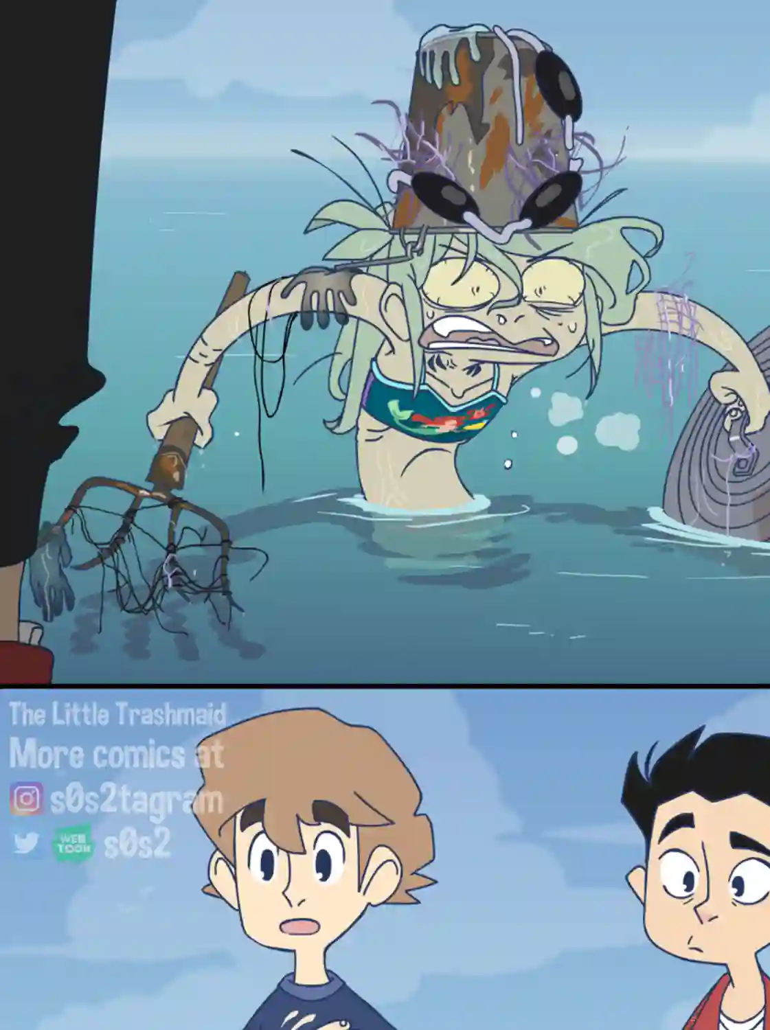 垃圾堆里的小美人鱼第70话