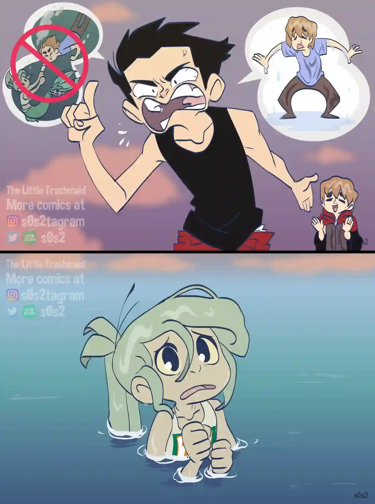 垃圾堆里的小美人鱼第96话