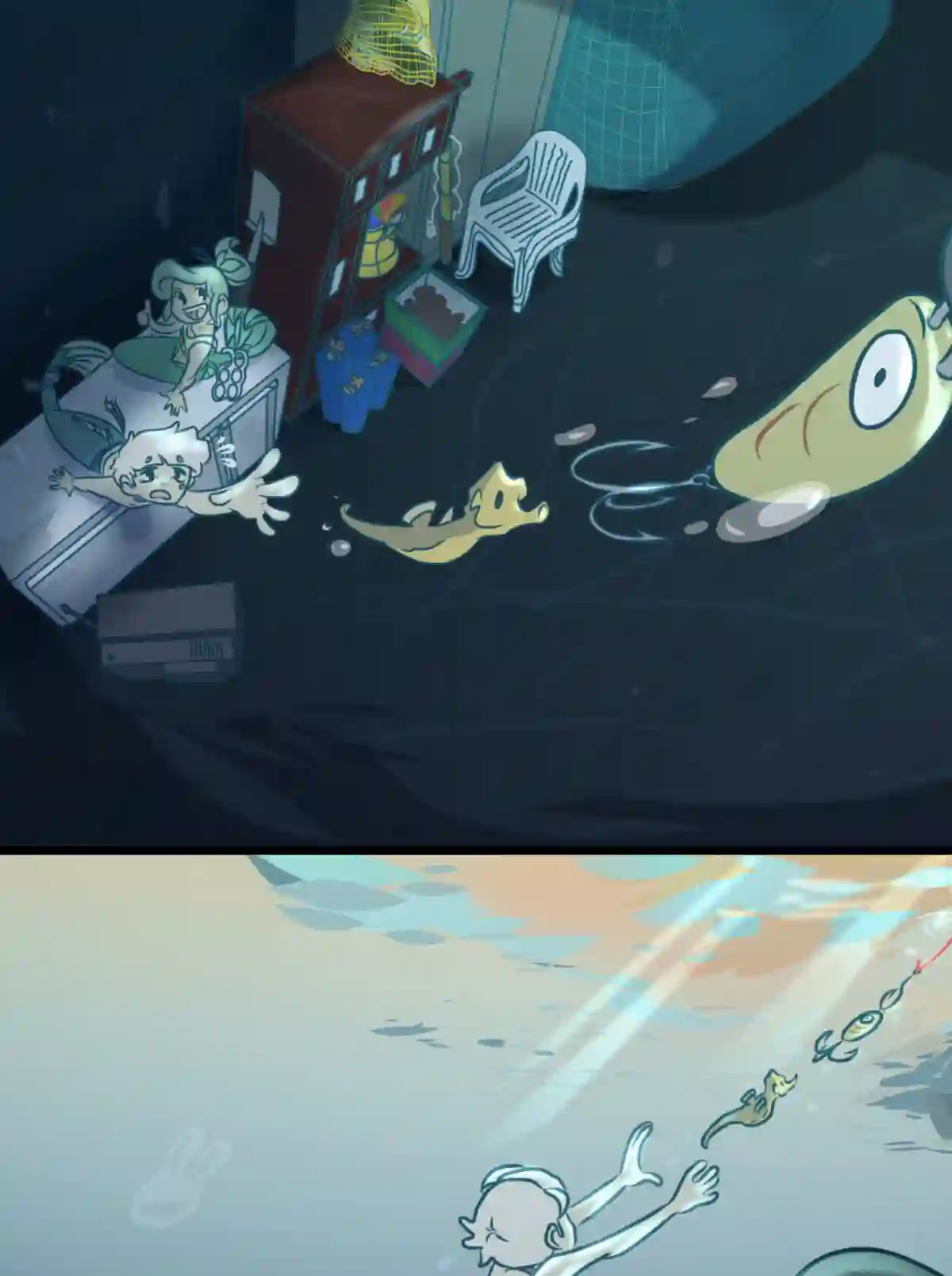 垃圾堆里的小美人鱼第100话