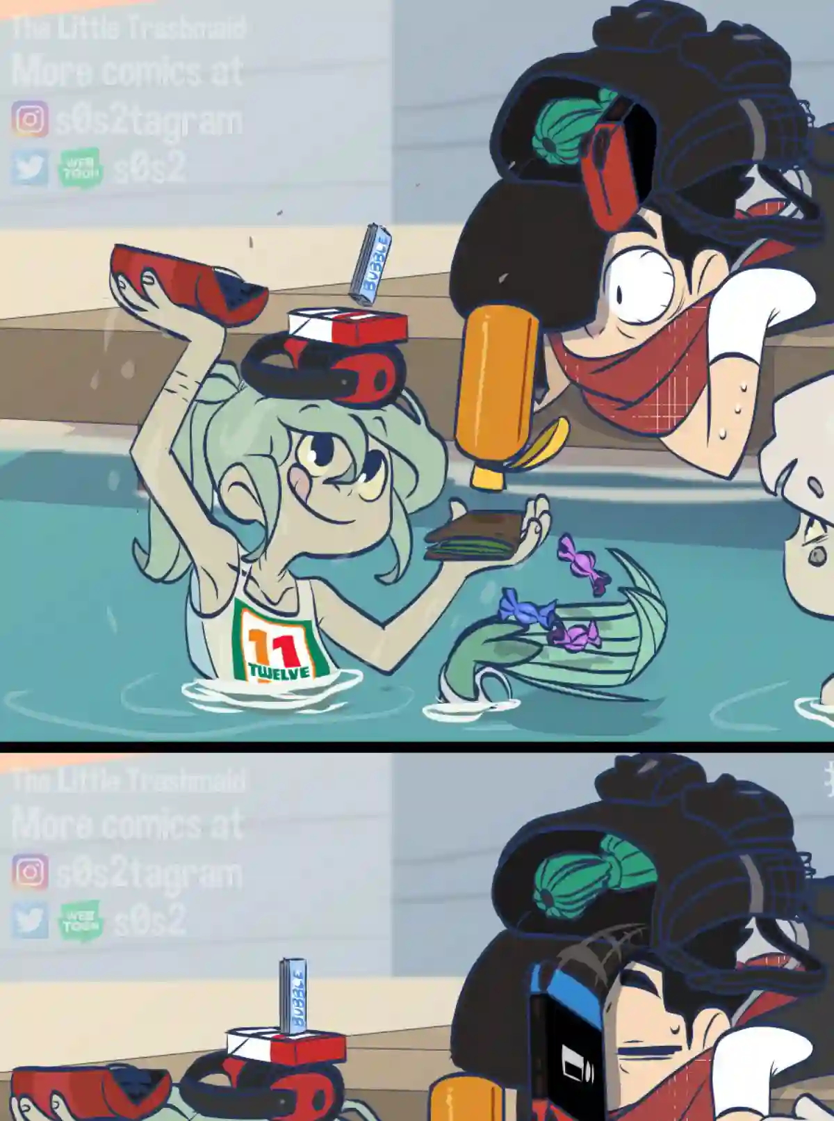 垃圾堆里的小美人鱼第106话