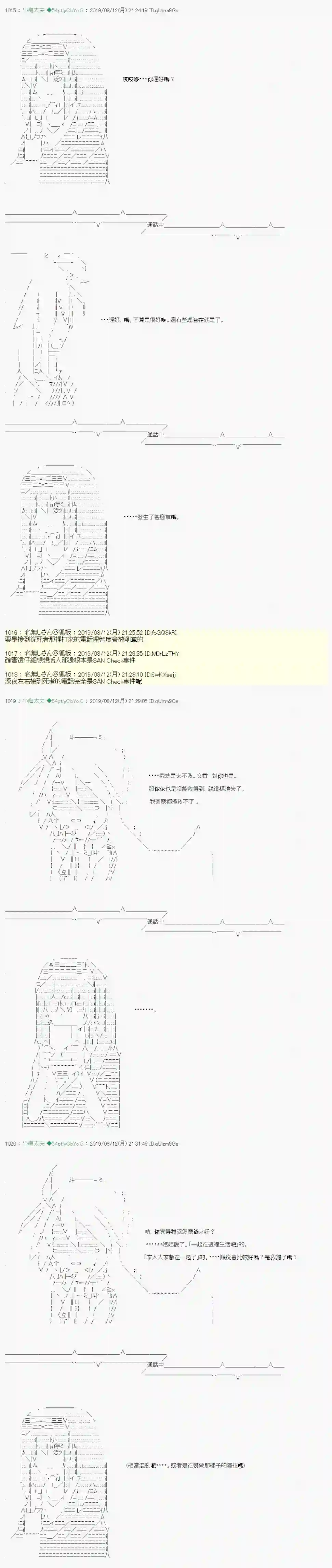 安价／安科决定的克苏鲁神话TRPG探索者等级鉴定Check 06