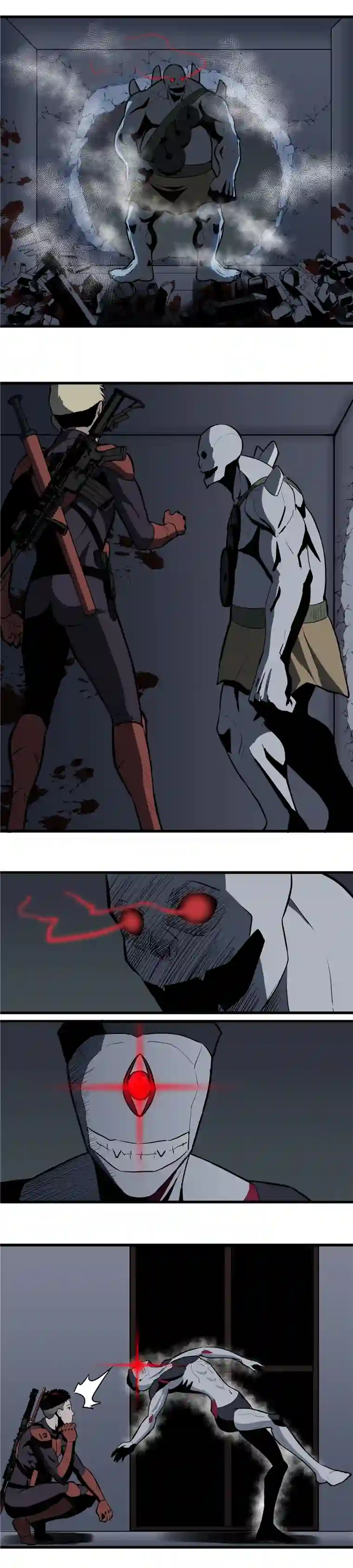 灭尸部队挂满杠铃片的变尸胖子