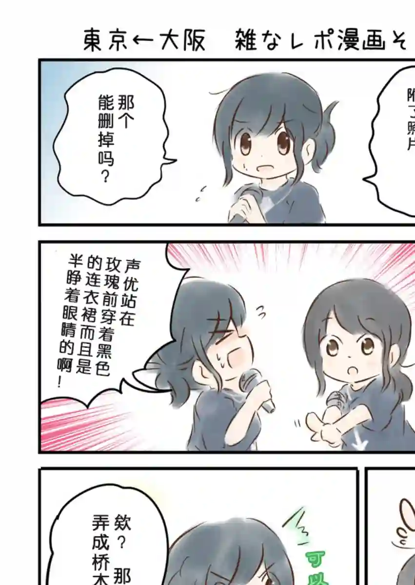 想和佐仓做的大西同人漫画としたいEvent Tour 2018 東京←大阪repo