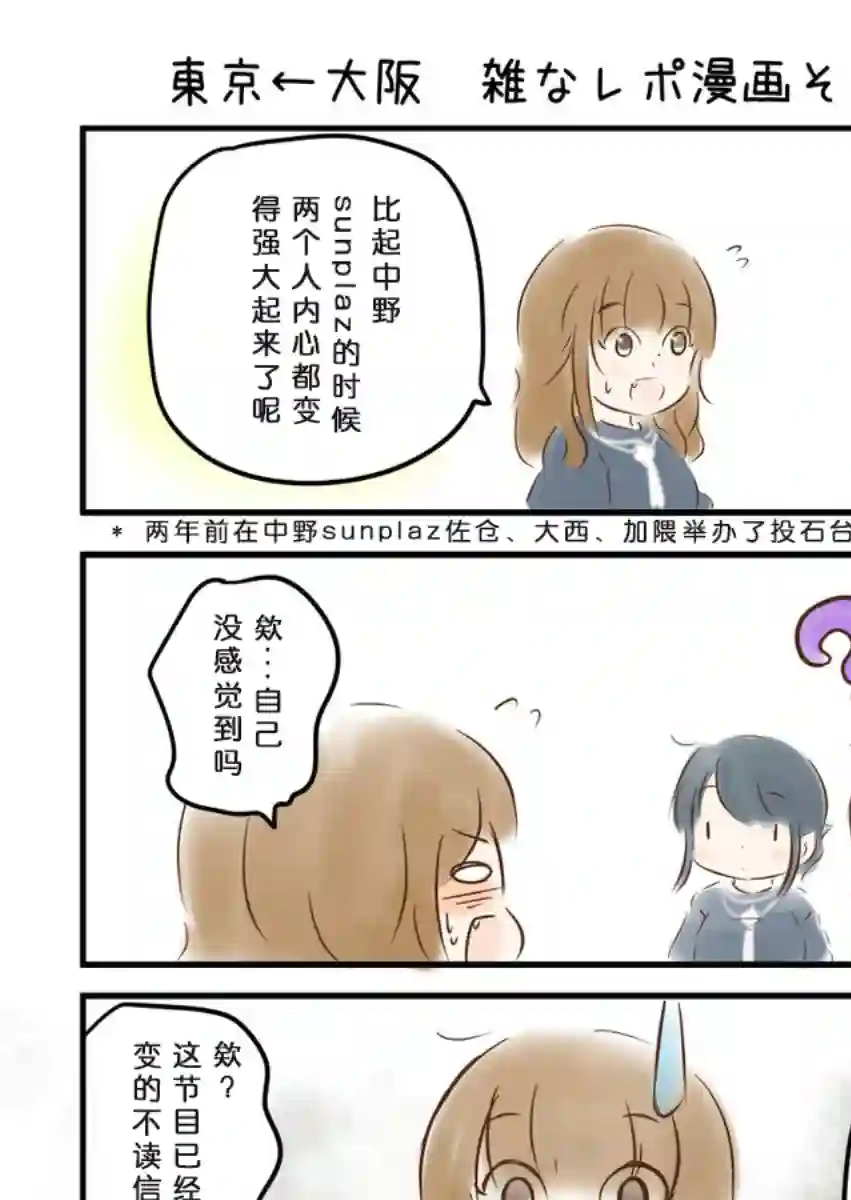 想和佐仓做的大西同人漫画としたいEvent Tour 2018 東京←大阪repo