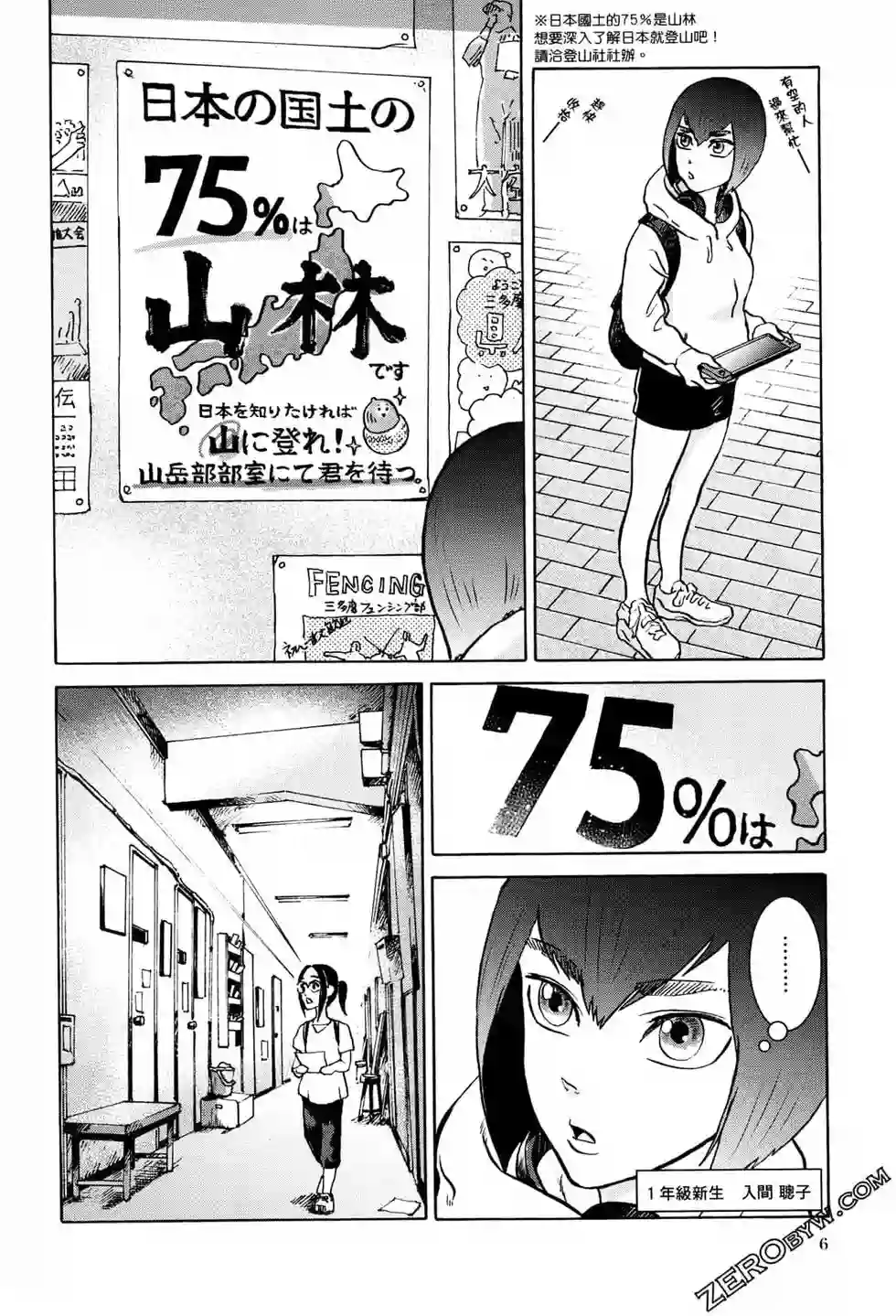 越岭-三多摩大学登山社录第01卷