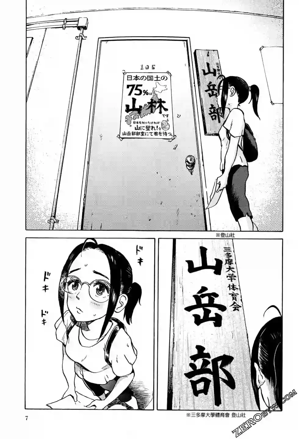 越岭-三多摩大学登山社录第01卷