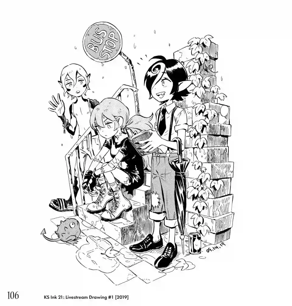 甜蜜的恶魔艺术设定集