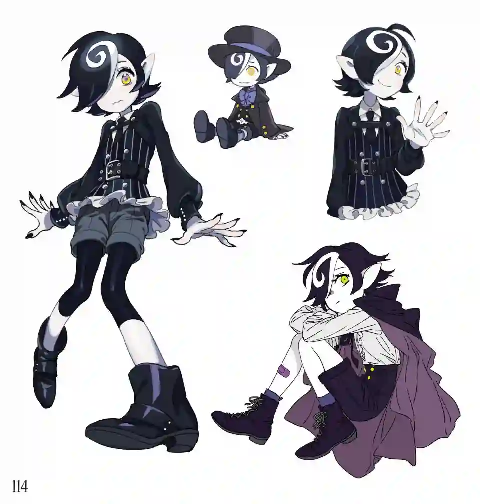 甜蜜的恶魔艺术设定集