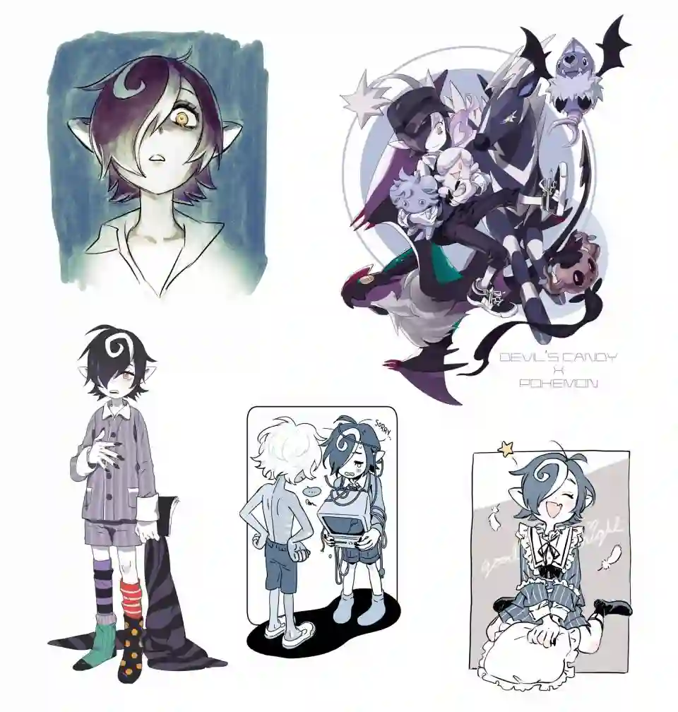 甜蜜的恶魔艺术设定集