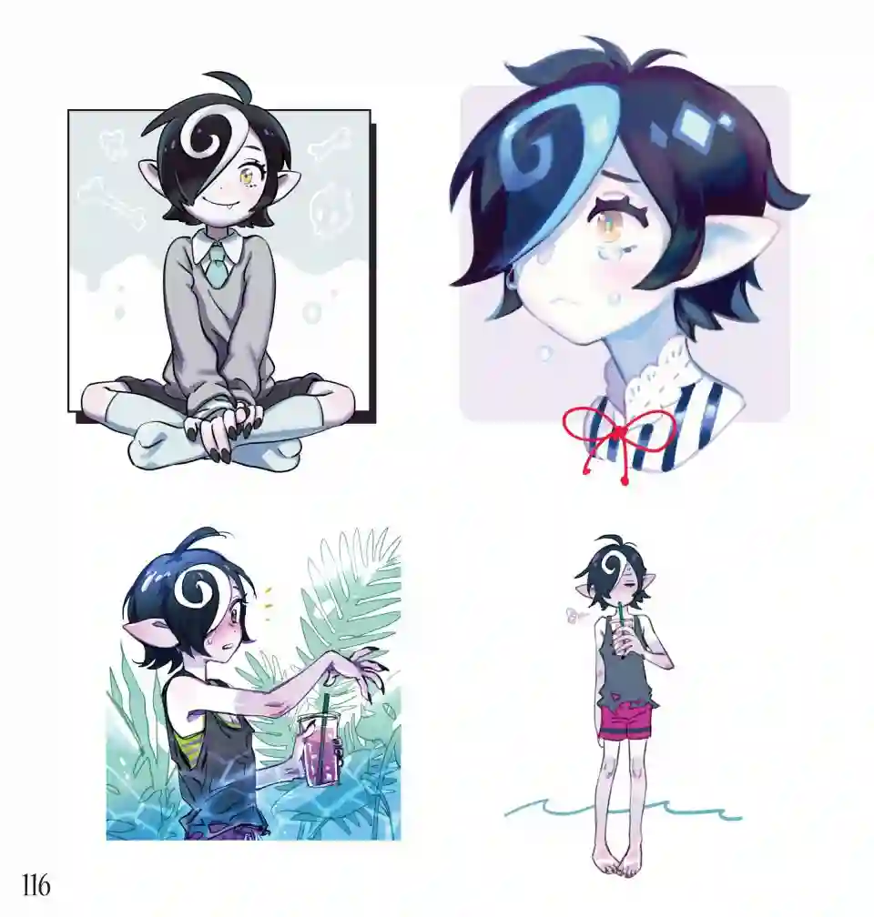 甜蜜的恶魔艺术设定集