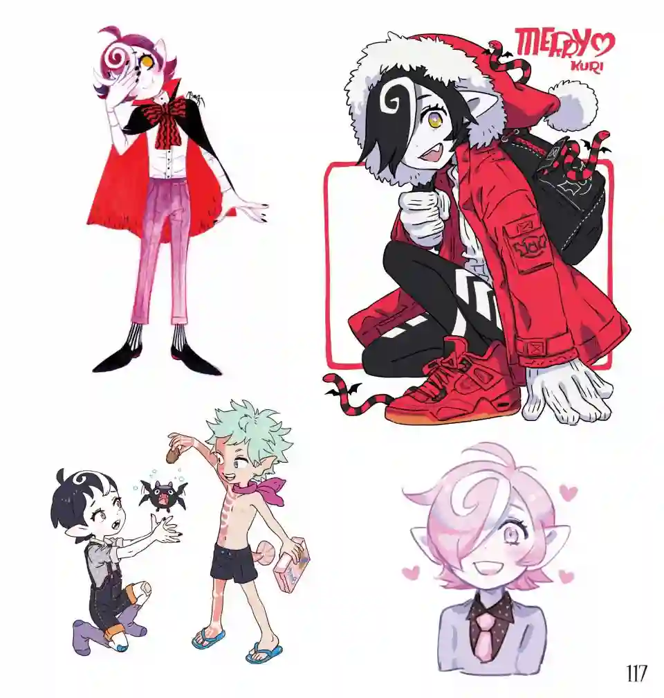 甜蜜的恶魔艺术设定集