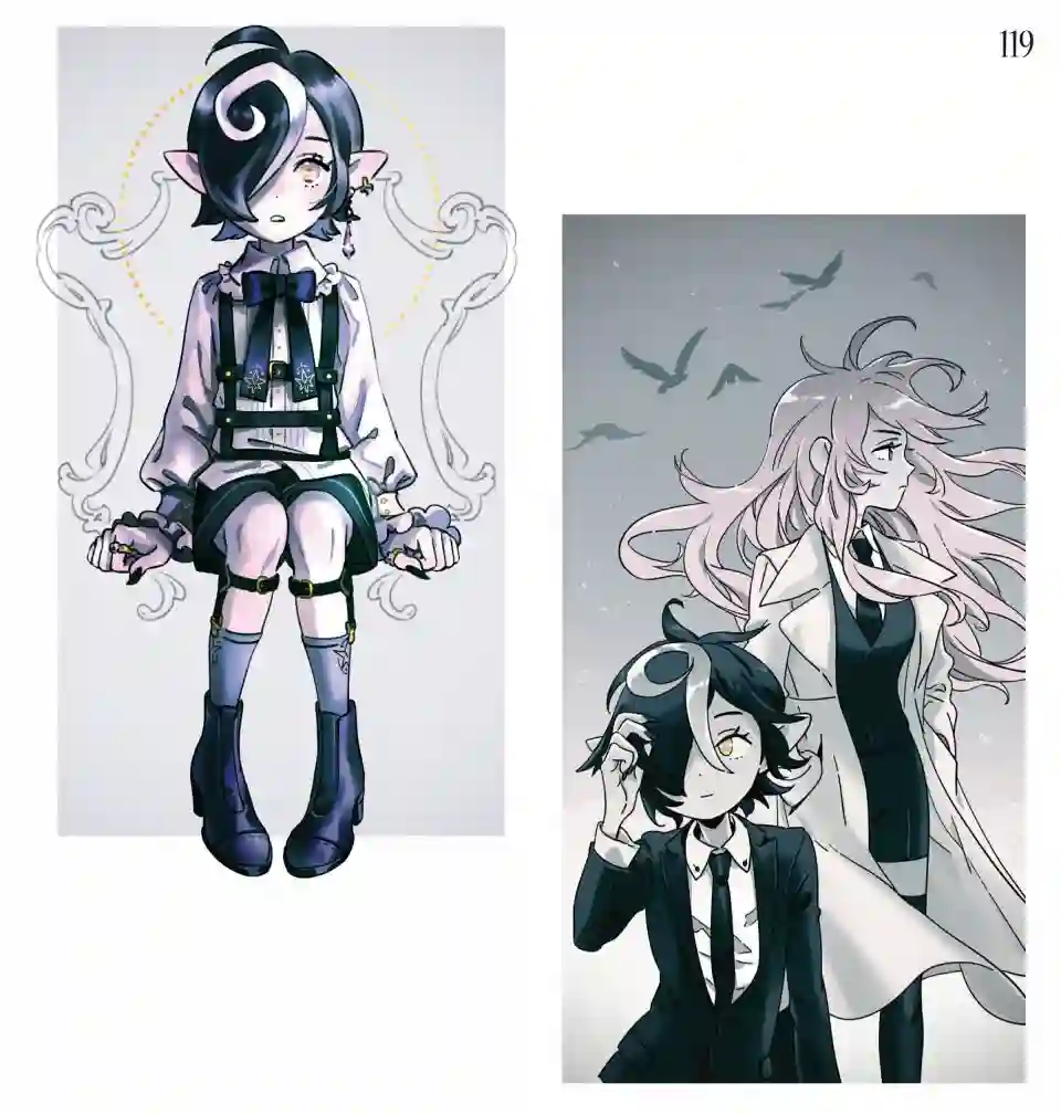 甜蜜的恶魔艺术设定集