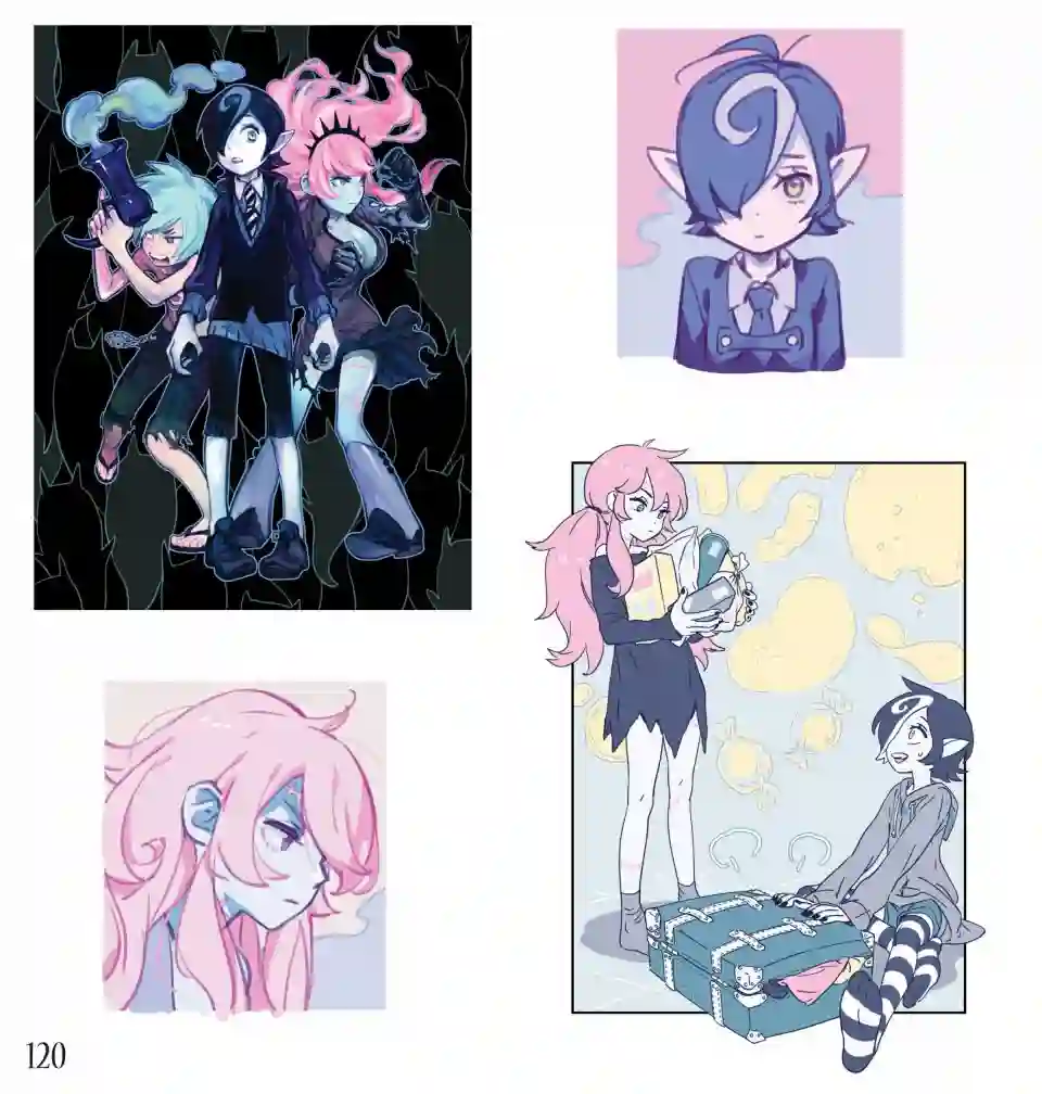 甜蜜的恶魔艺术设定集