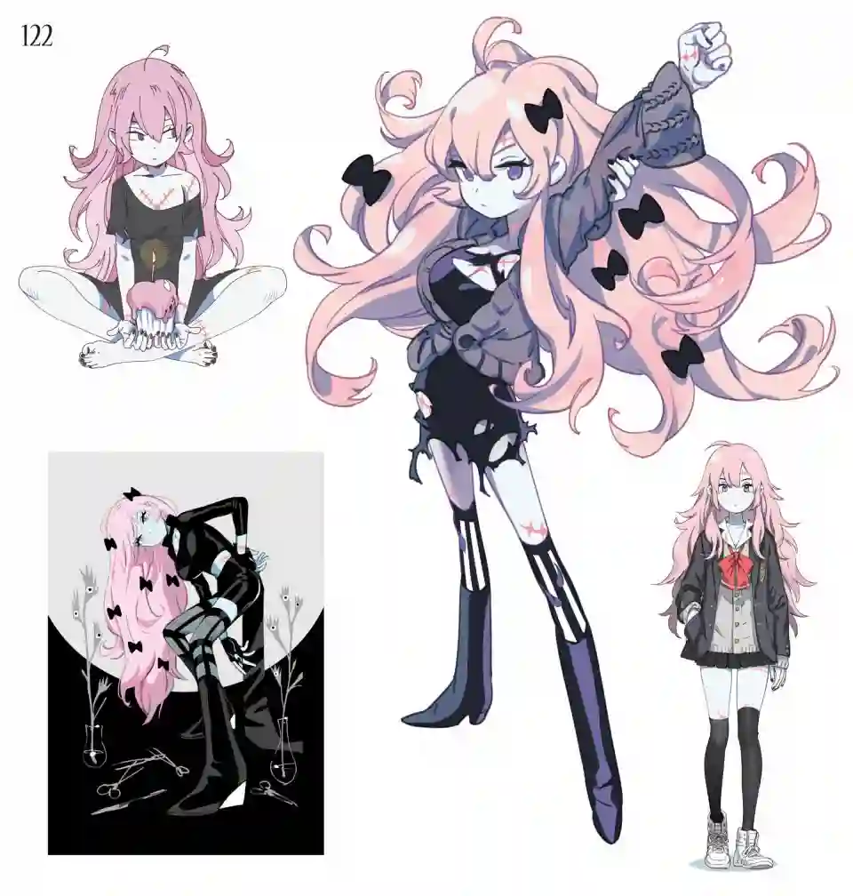 甜蜜的恶魔艺术设定集