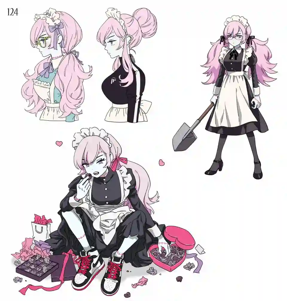 甜蜜的恶魔艺术设定集