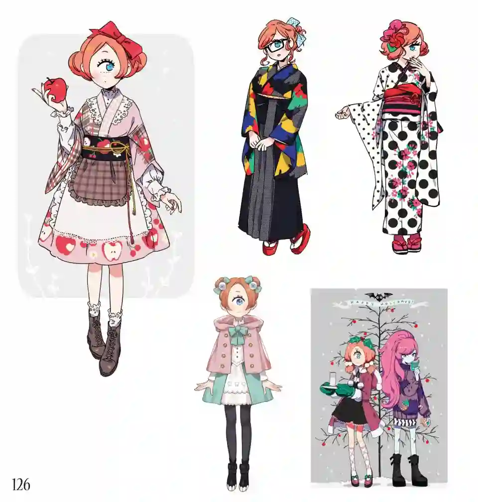 甜蜜的恶魔艺术设定集