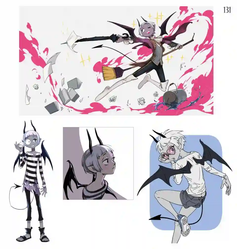 甜蜜的恶魔艺术设定集