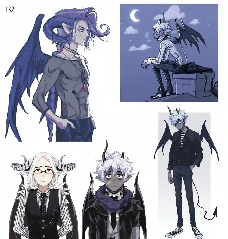 甜蜜的恶魔艺术设定集