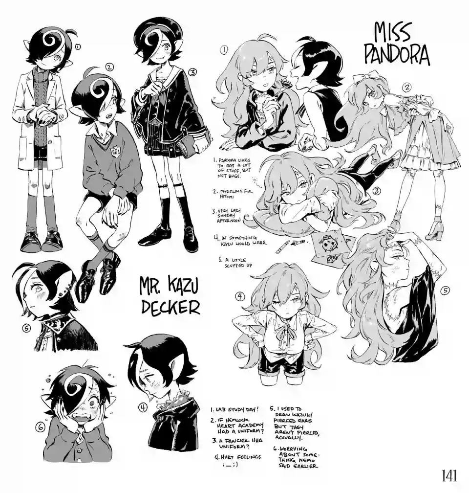 甜蜜的恶魔艺术设定集