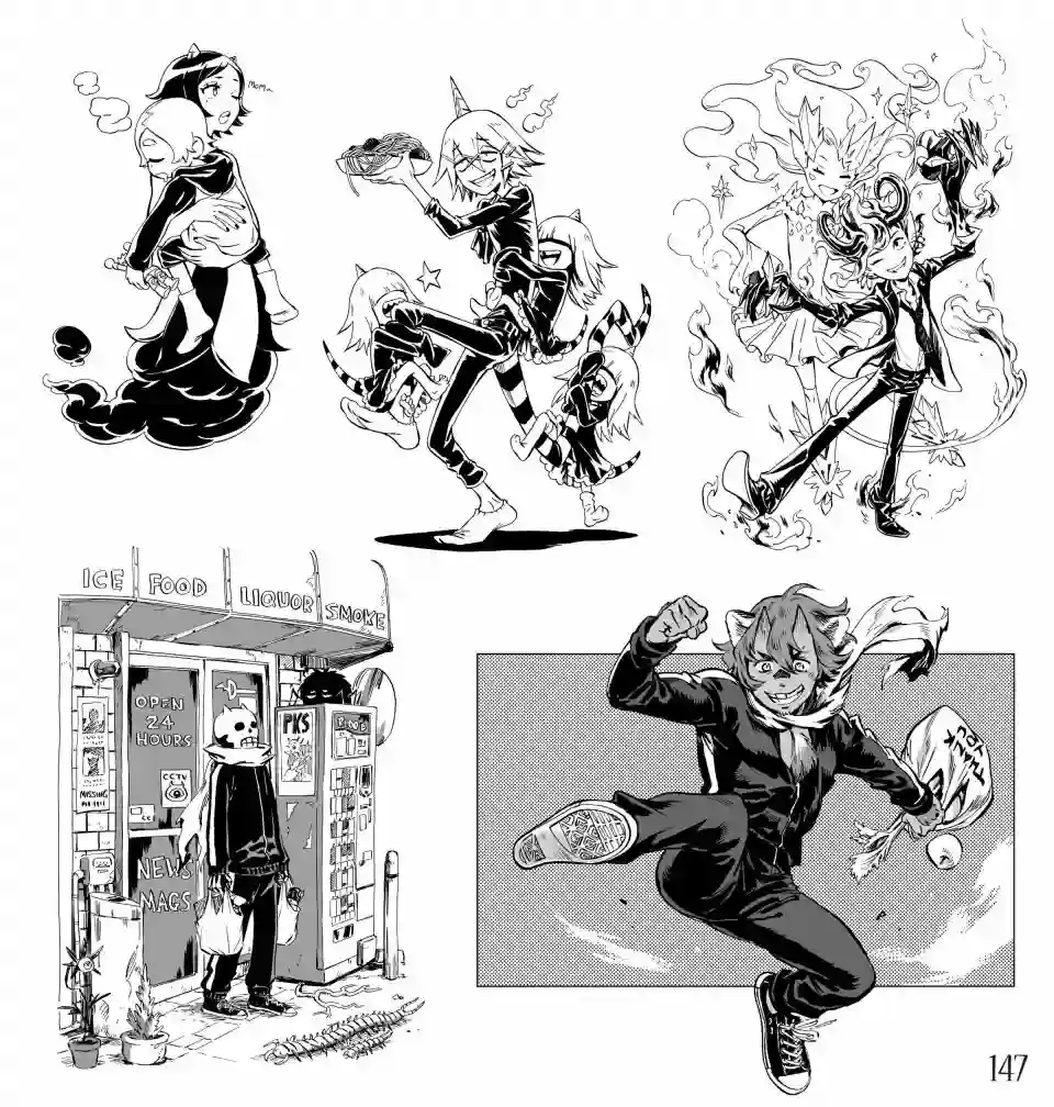 甜蜜的恶魔艺术设定集