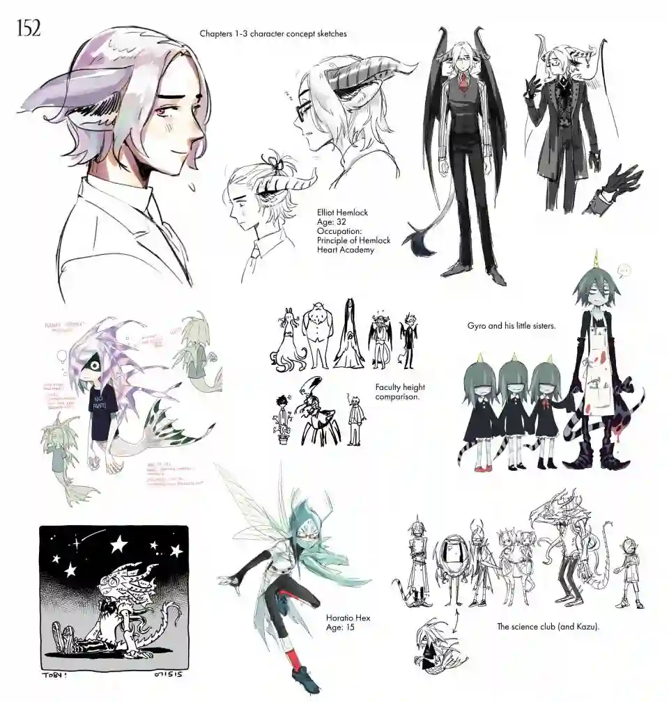 甜蜜的恶魔艺术设定集