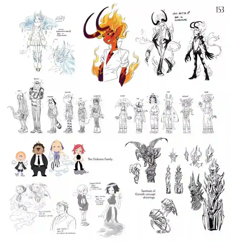 甜蜜的恶魔艺术设定集