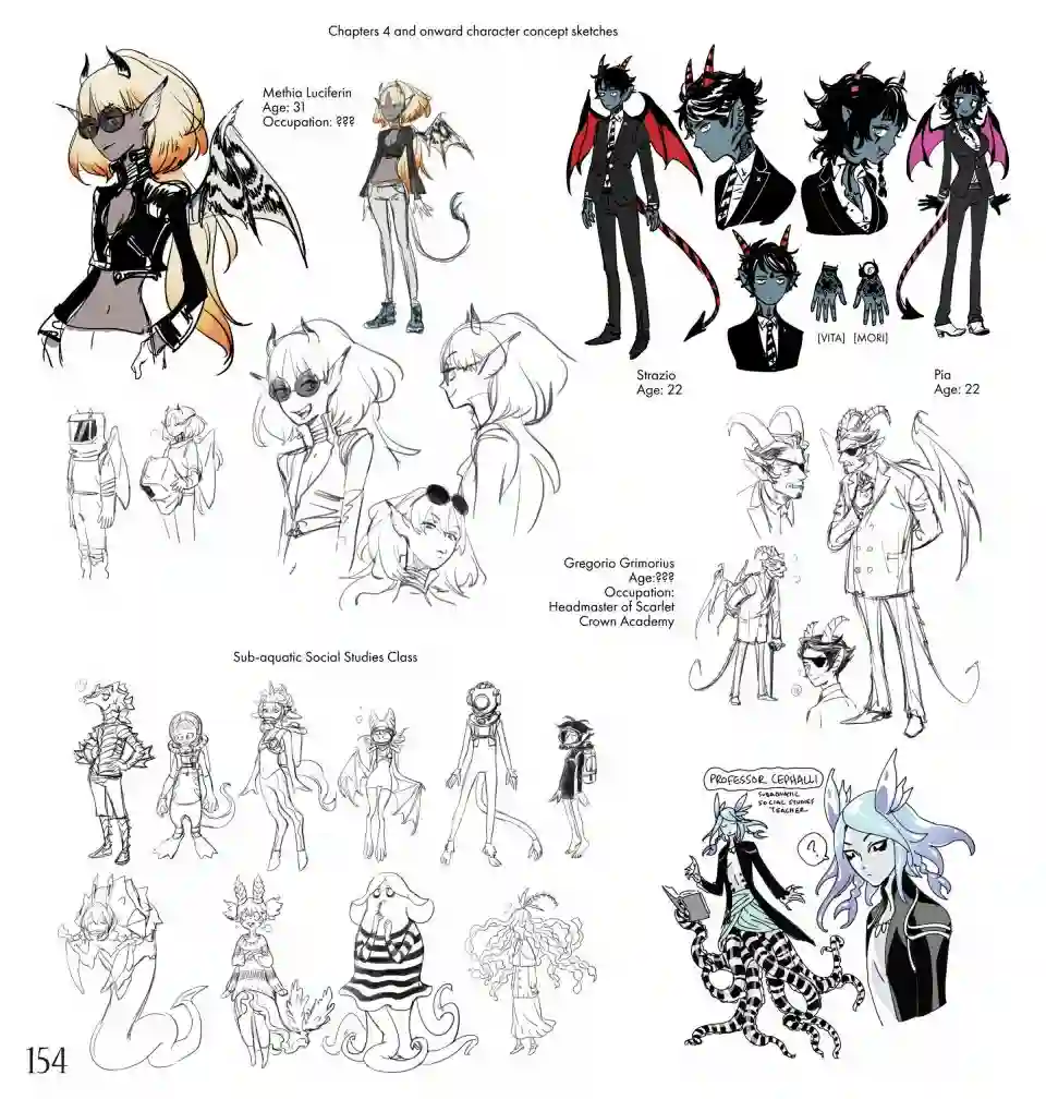 甜蜜的恶魔艺术设定集