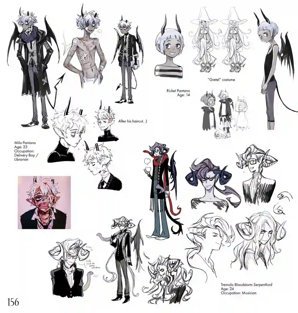 甜蜜的恶魔艺术设定集