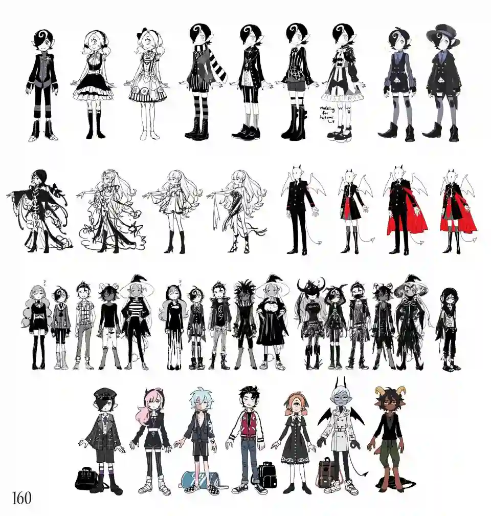 甜蜜的恶魔艺术设定集