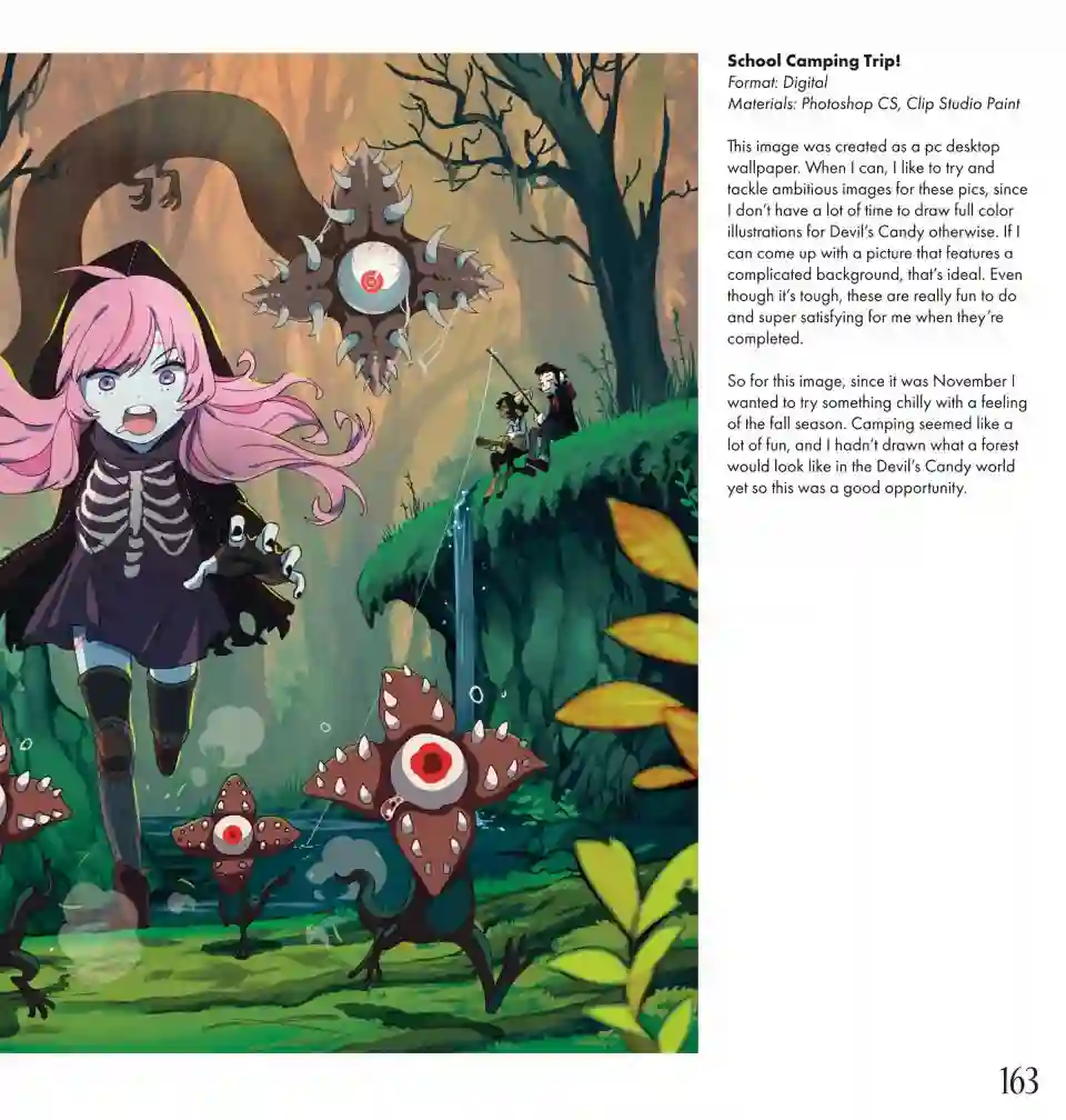 甜蜜的恶魔艺术设定集