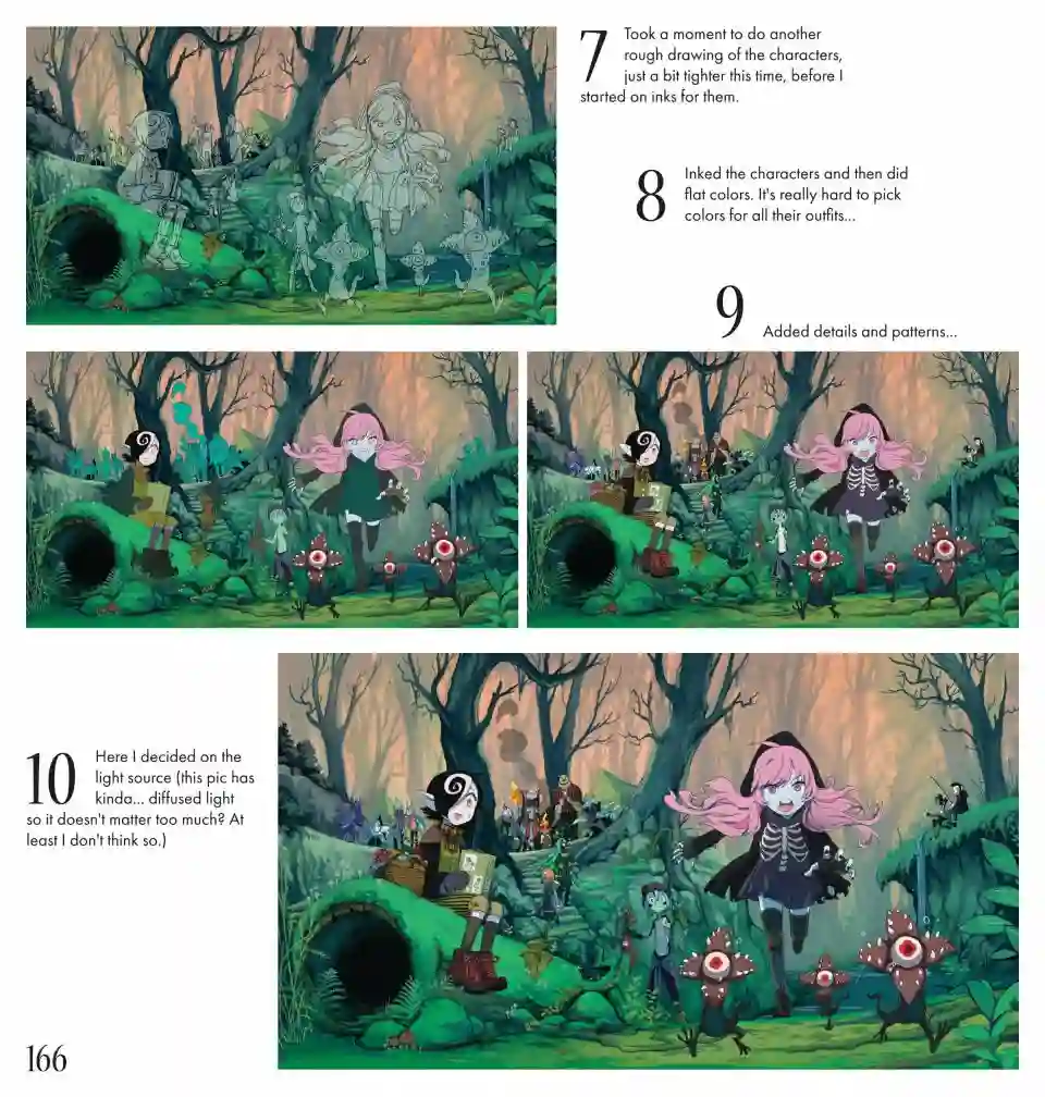 甜蜜的恶魔艺术设定集