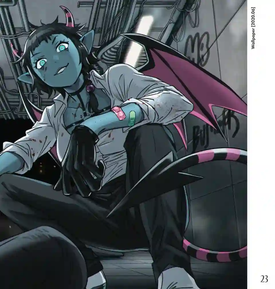 甜蜜的恶魔艺术设定集