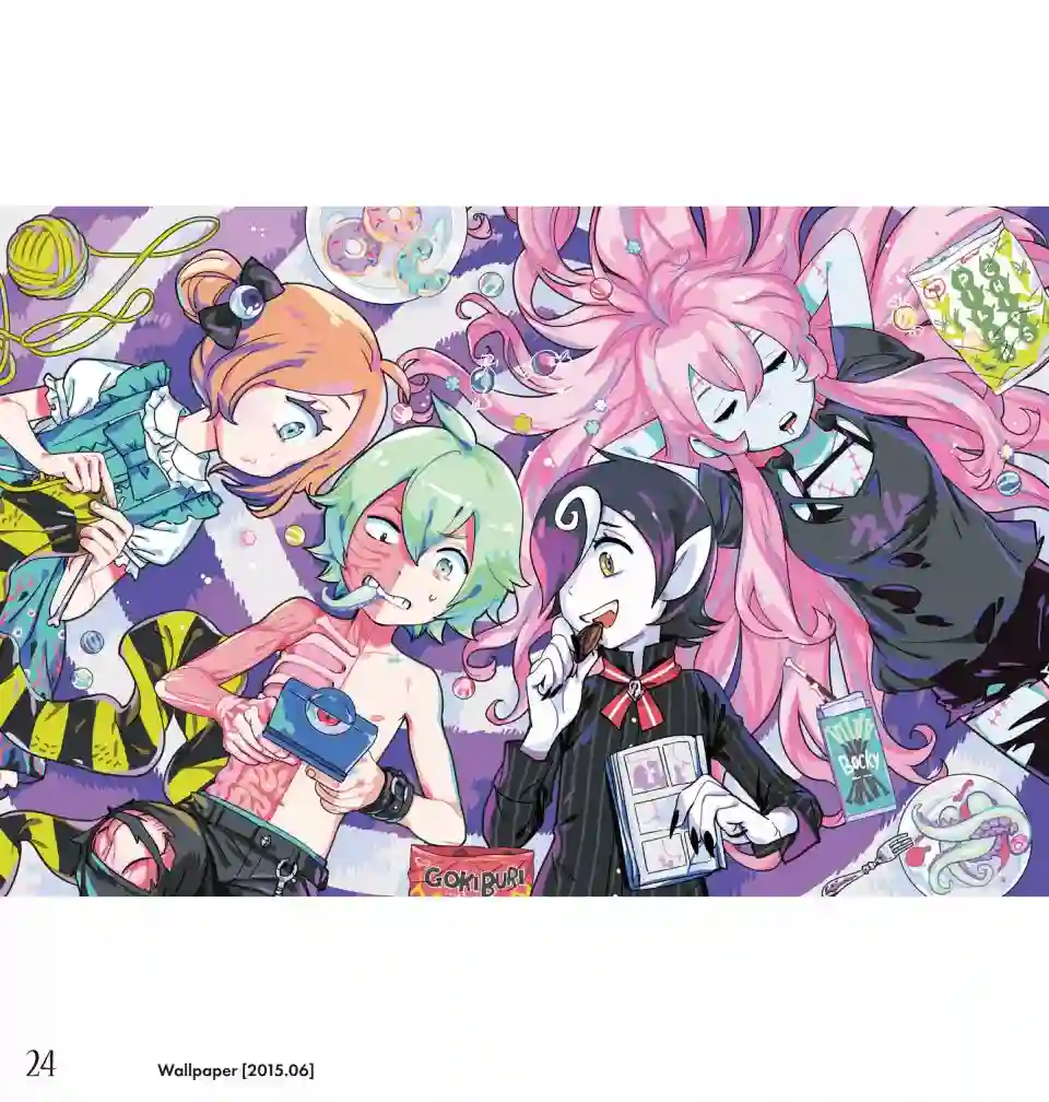 甜蜜的恶魔艺术设定集