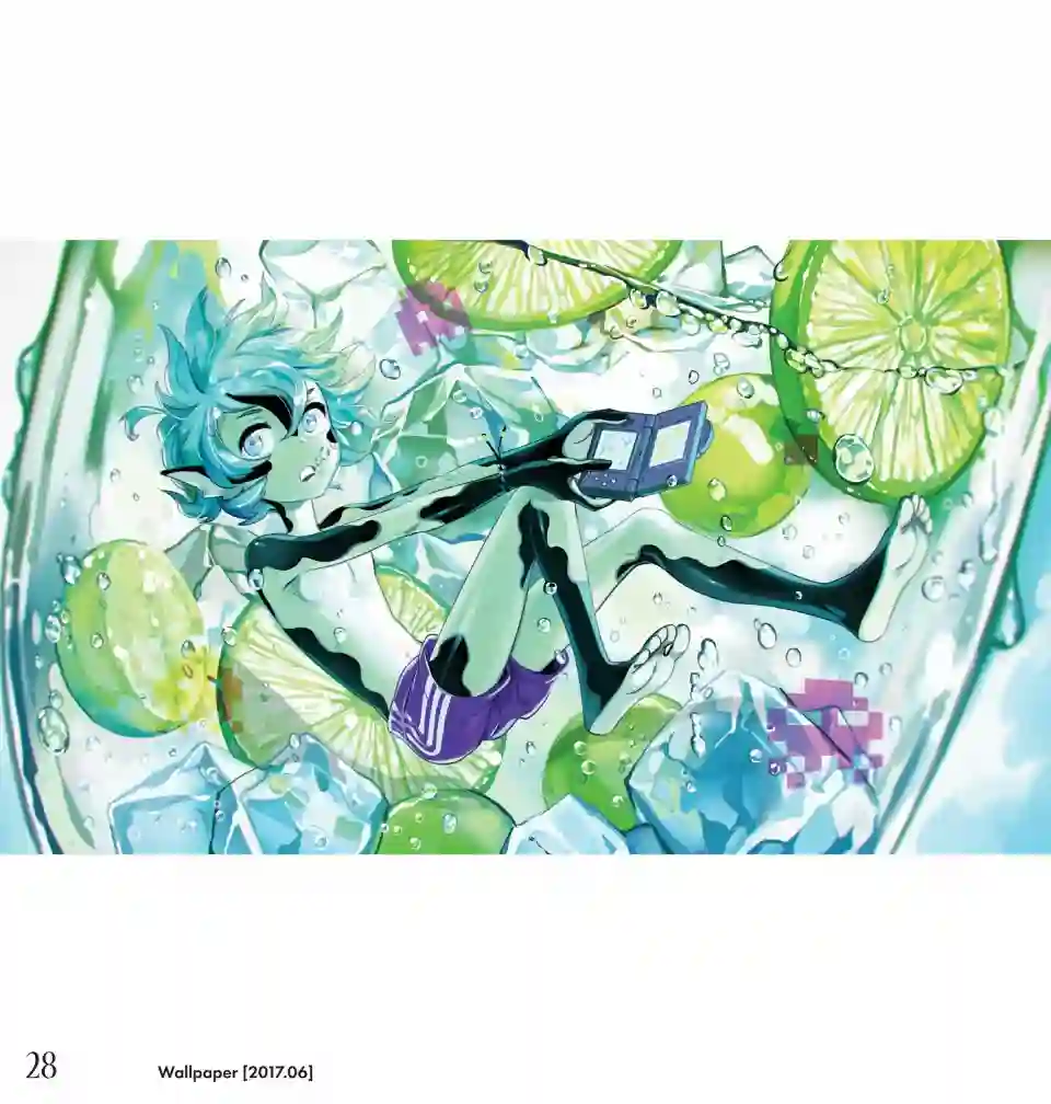 甜蜜的恶魔艺术设定集