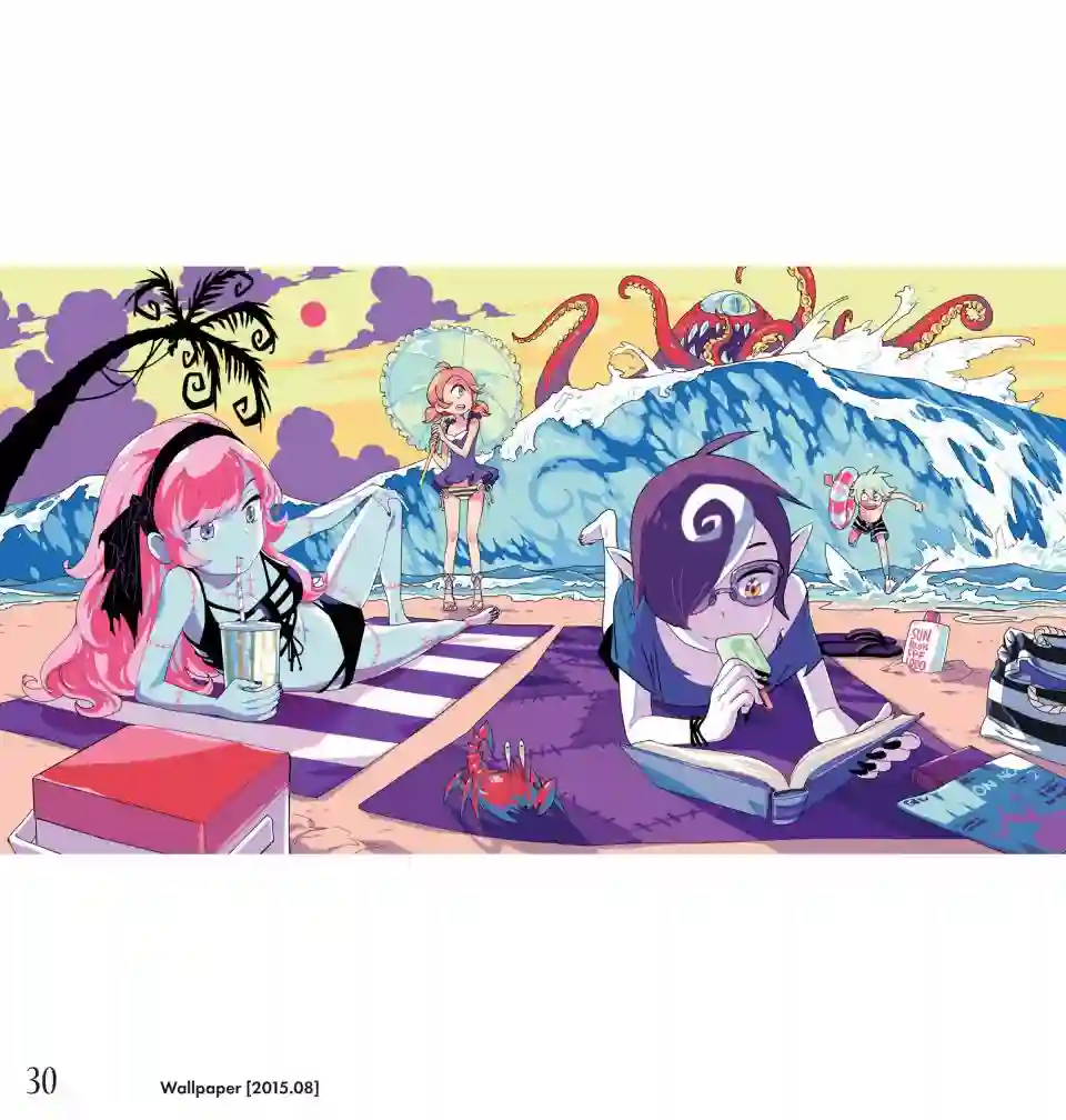 甜蜜的恶魔艺术设定集