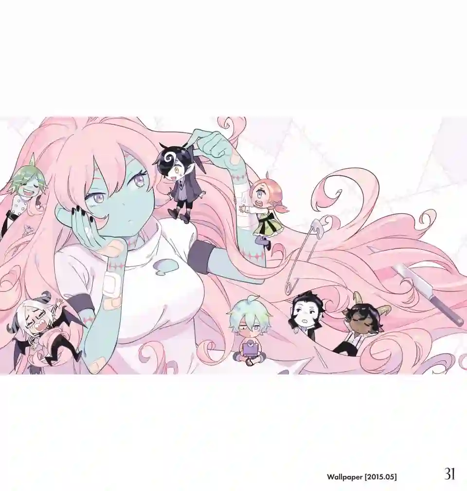 甜蜜的恶魔艺术设定集