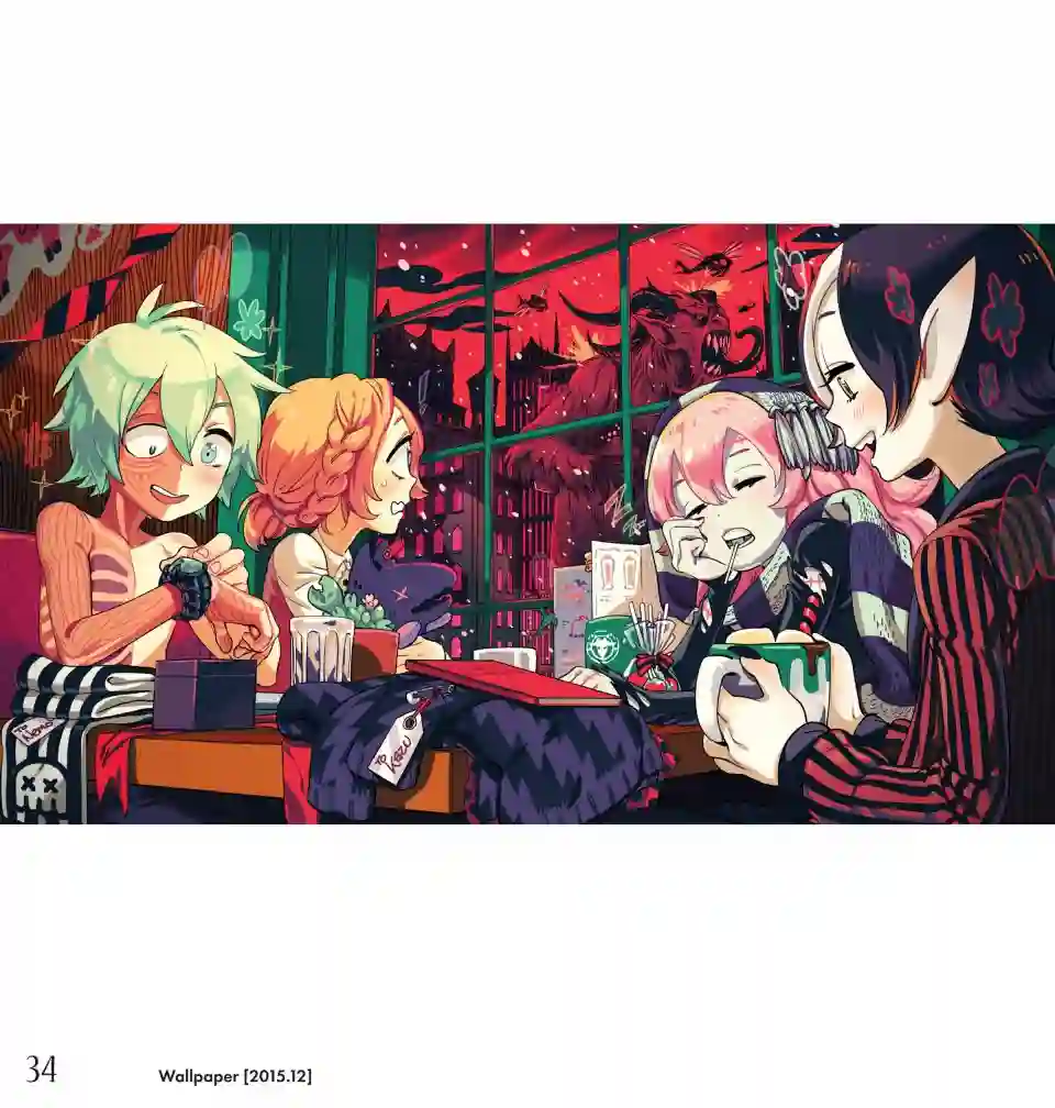 甜蜜的恶魔艺术设定集