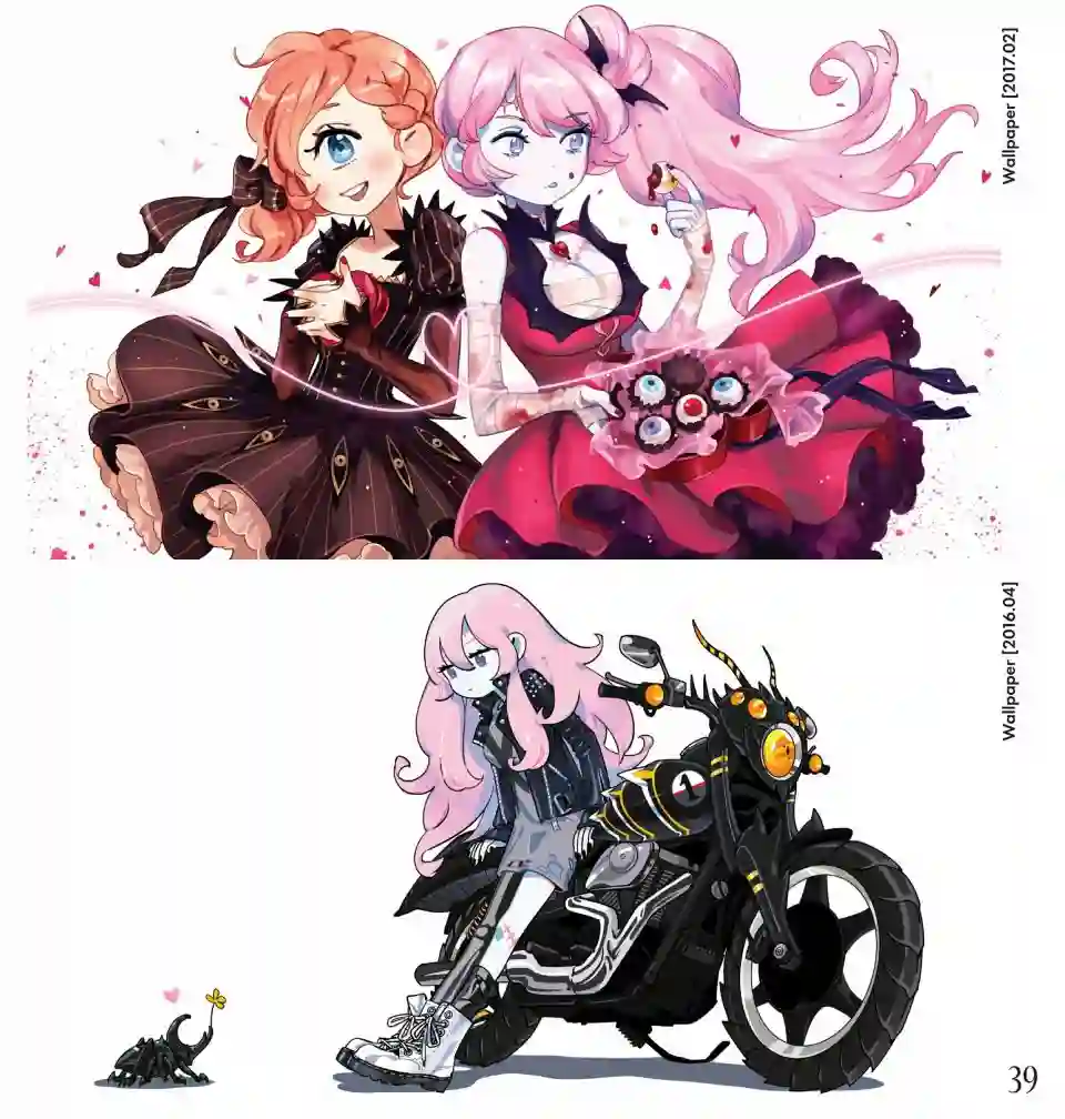 甜蜜的恶魔艺术设定集