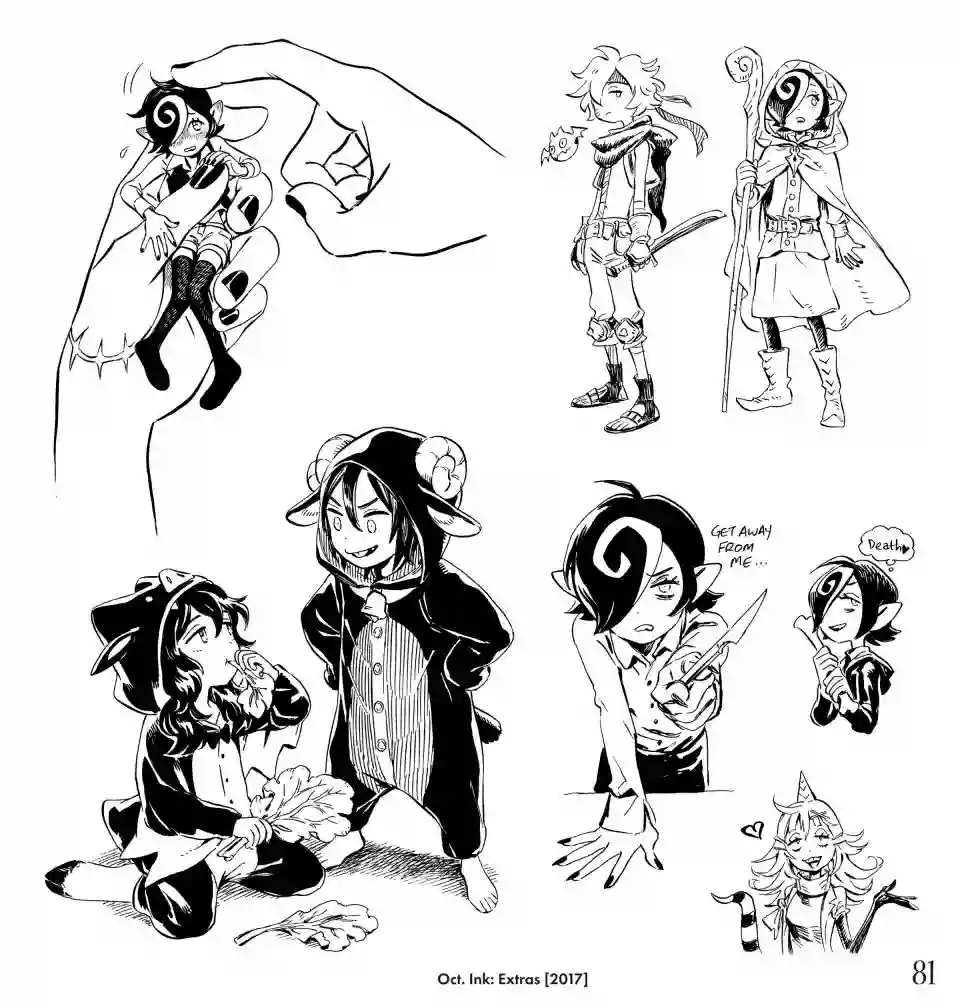 甜蜜的恶魔艺术设定集