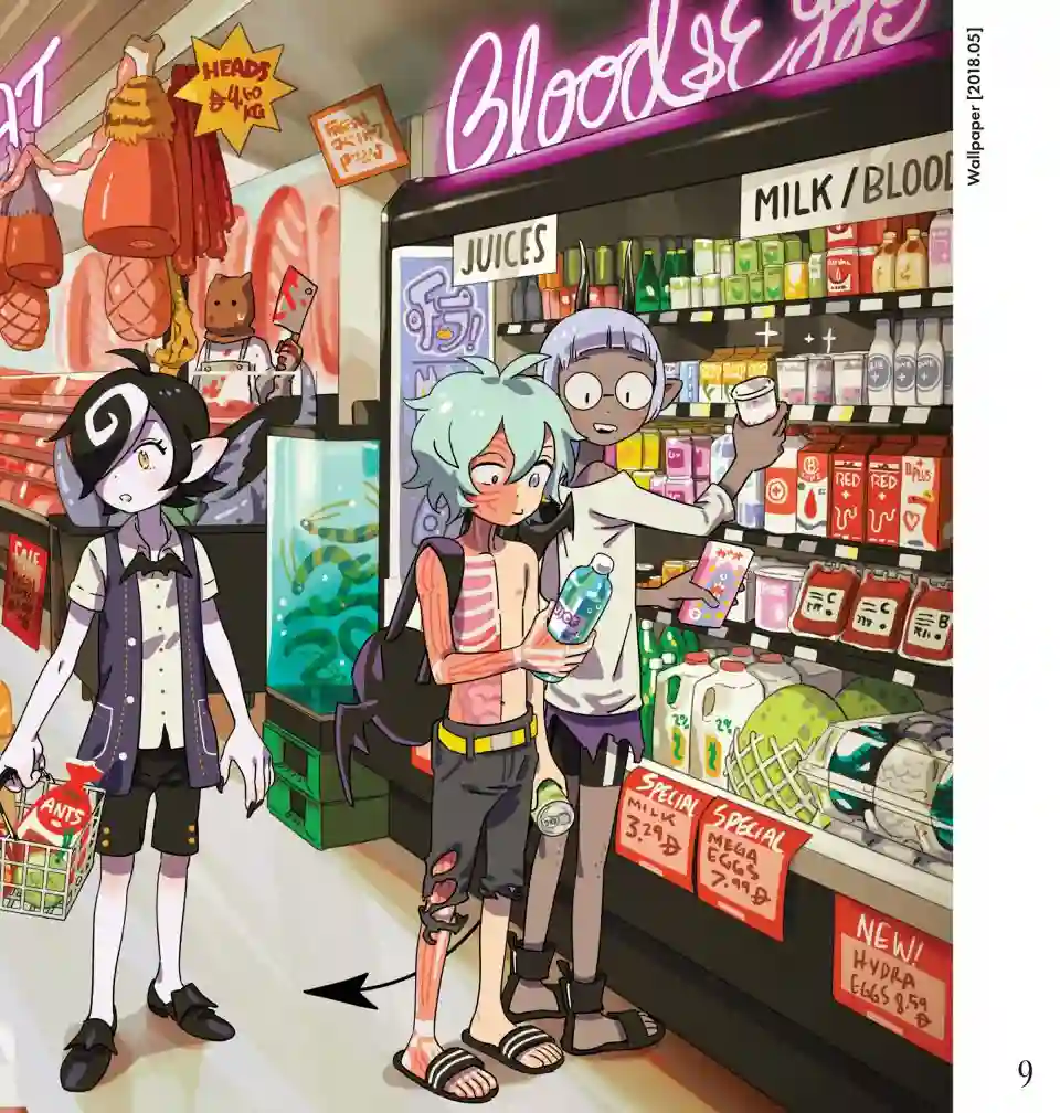 甜蜜的恶魔艺术设定集